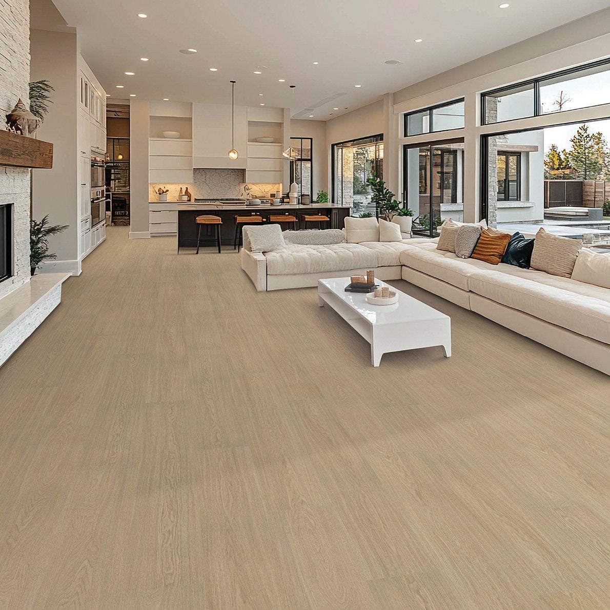 Clear Blonde Oak
